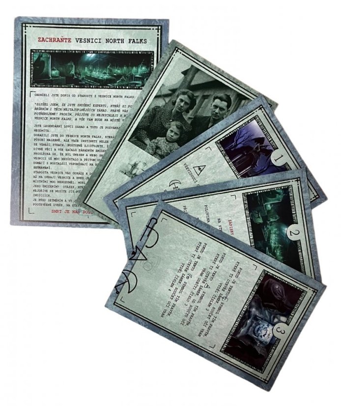 Úniková hra - Zachraňte vesnici North Falks s příběhovou postavičkou a překvapením