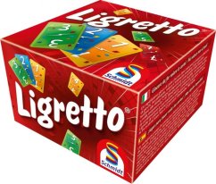 Ligretto červené karetní hra na postřeh