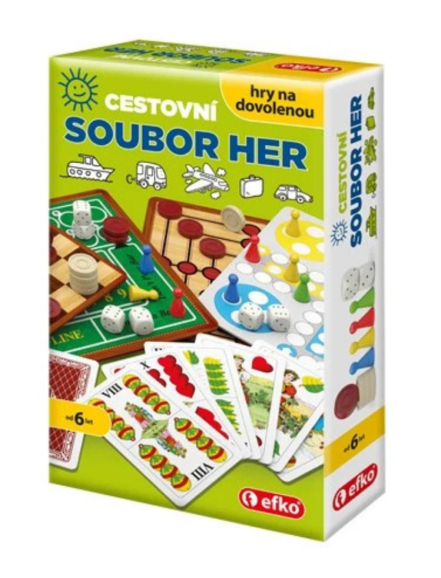 Cestovní hry - soubor šesti nejznámějších her